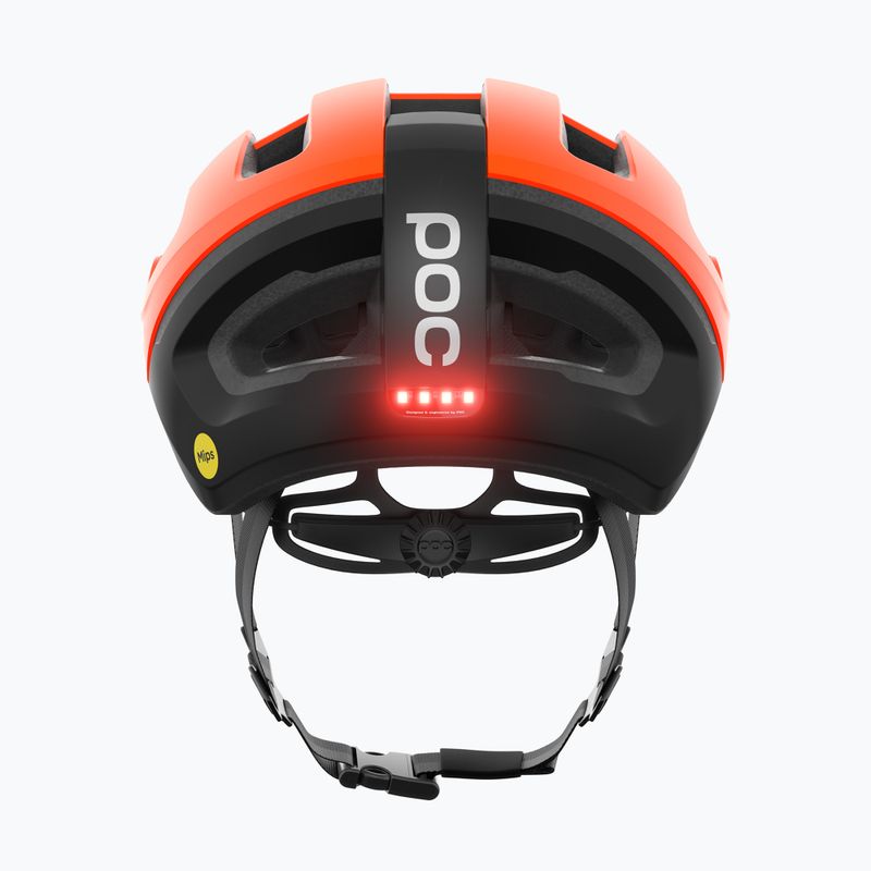 Casco da ciclismo POC Omne Beacon MIPS fluorescent orange matt/uranium black matt 5
