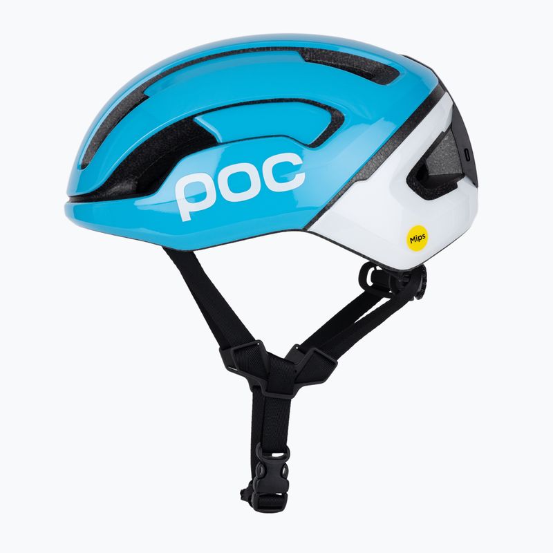 Casco da ciclismo POC Omne Beacon MIPS kyanite blue/hydrogen white 3