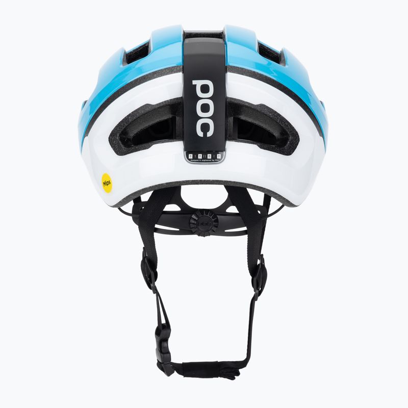 Casco da ciclismo POC Omne Beacon MIPS kyanite blue/hydrogen white 4