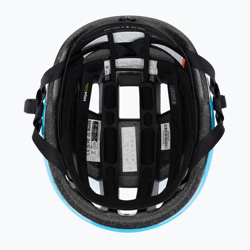 Casco da ciclismo POC Omne Beacon MIPS kyanite blue/hydrogen white 5