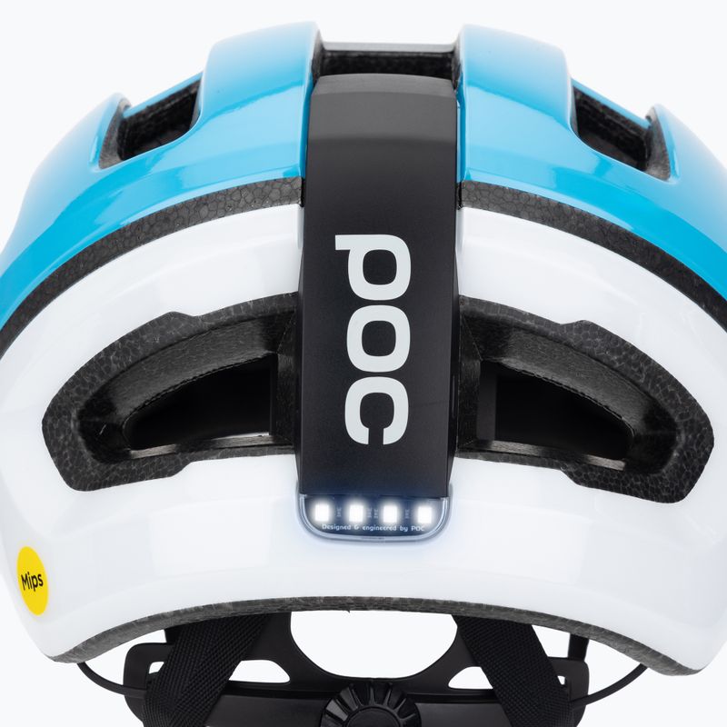Casco da ciclismo POC Omne Beacon MIPS kyanite blue/hydrogen white 7