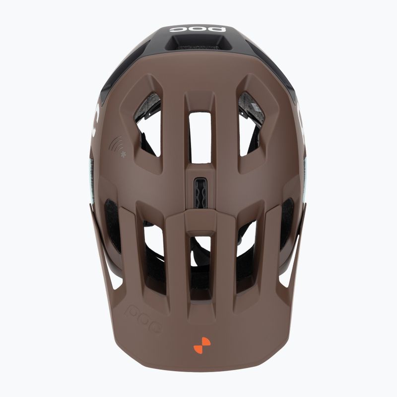Casco da ciclismo POC Kortal Race MIPS bronzite brown matt/lazurite blue matt 6