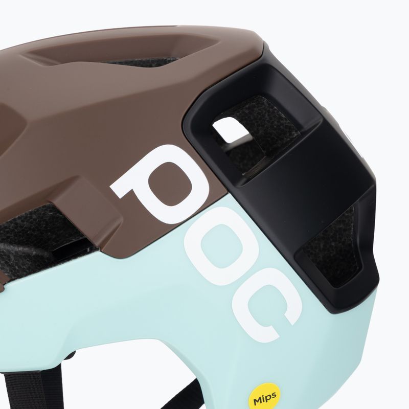 Casco da ciclismo POC Kortal Race MIPS bronzite brown matt/lazurite blue matt 7