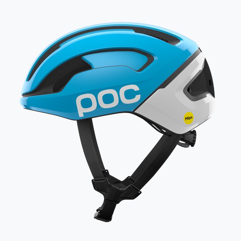Casco da ciclismo POC Omne Beacon MIPS kyanite blue/hydrogen white 2