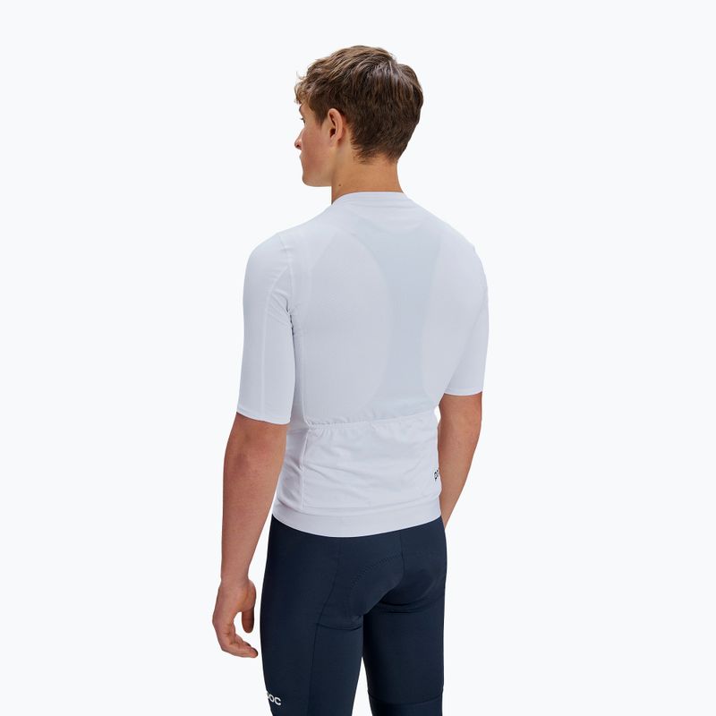 Maglietta da ciclismo da uomo POC Cadence Jersey hydrogen white 2