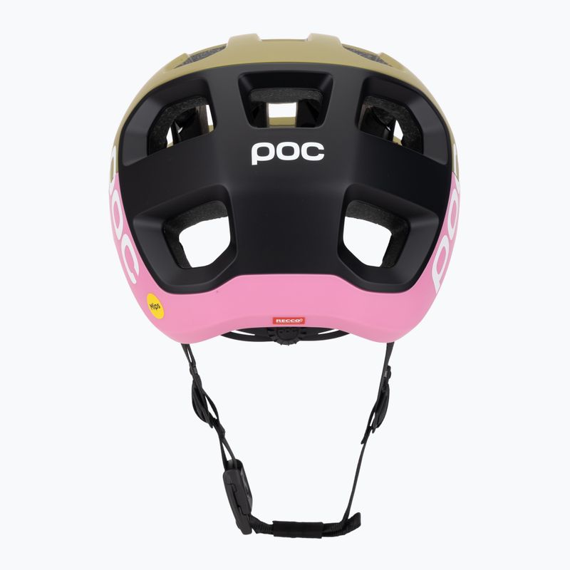 Casco da ciclismo POC Cularis olivine green matt/thulite pink matt 4