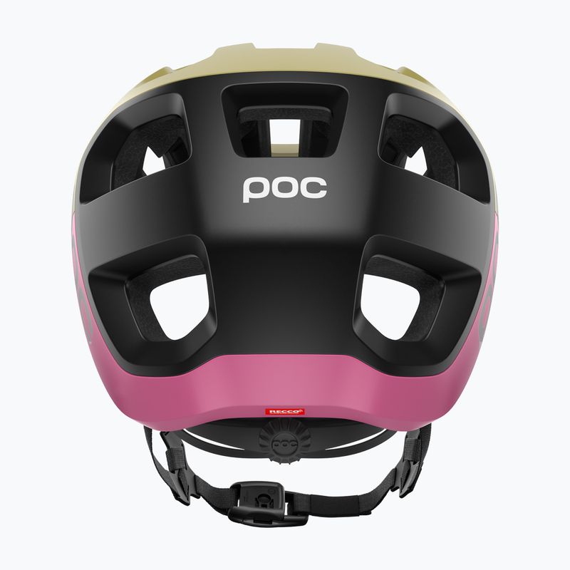 Casco da ciclismo POC Cularis olivine green matt/thulite pink matt 4