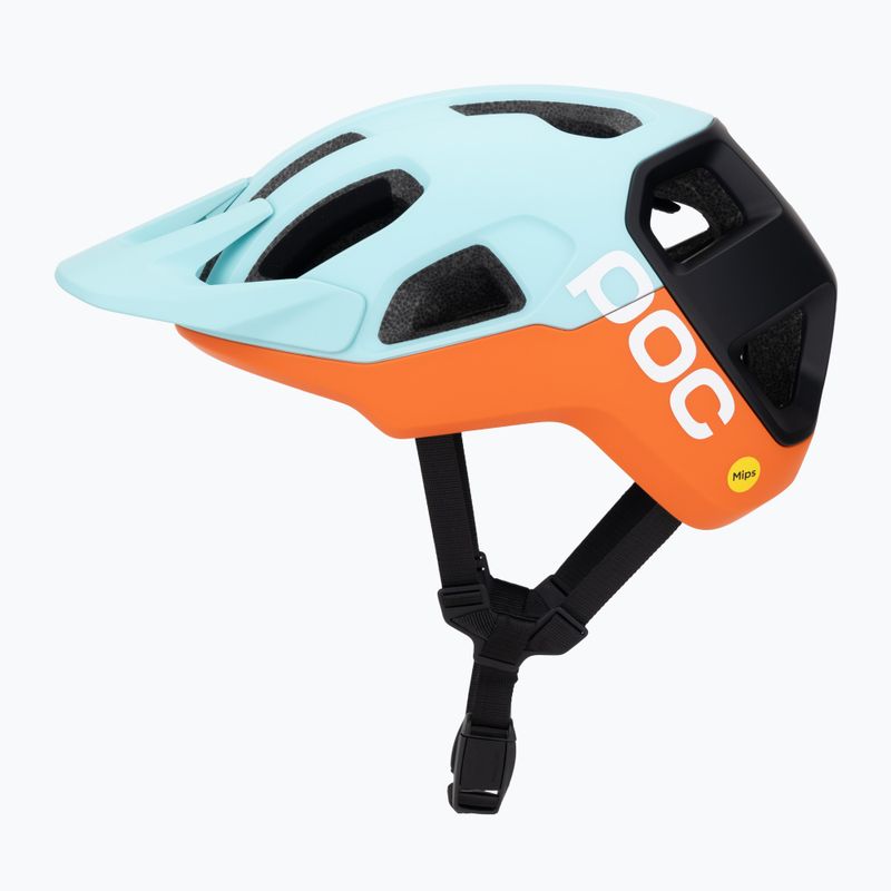 Casco da ciclismo POC Cularis indicolite blue matt/carnelian orange matt 3