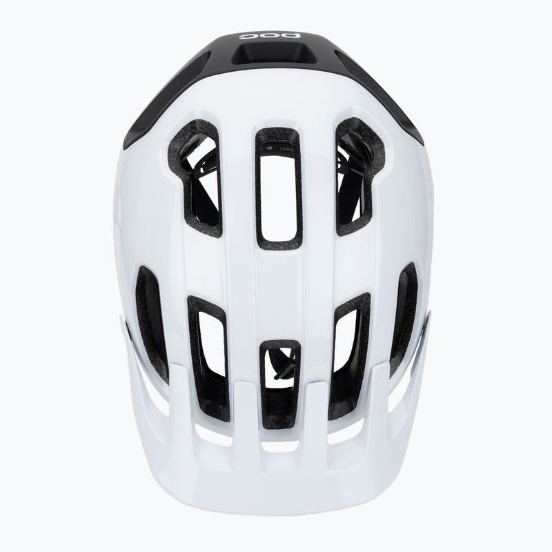 Casco da ciclismo POC Cularis hydrogen white/uranium black matt w. logo 6