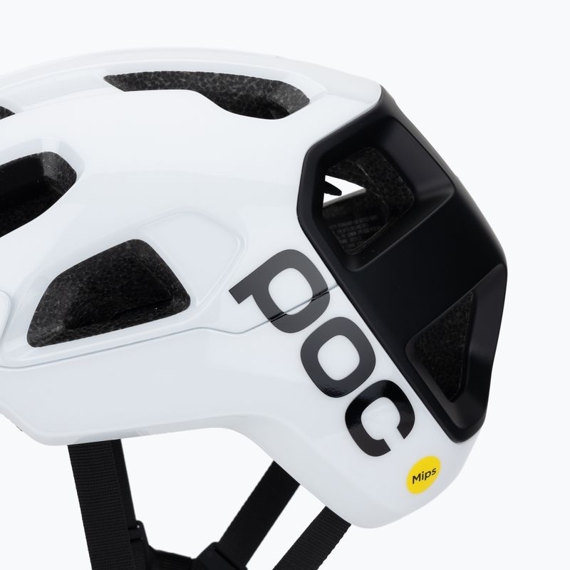 Casco da ciclismo POC Cularis hydrogen white/uranium black matt w. logo 7