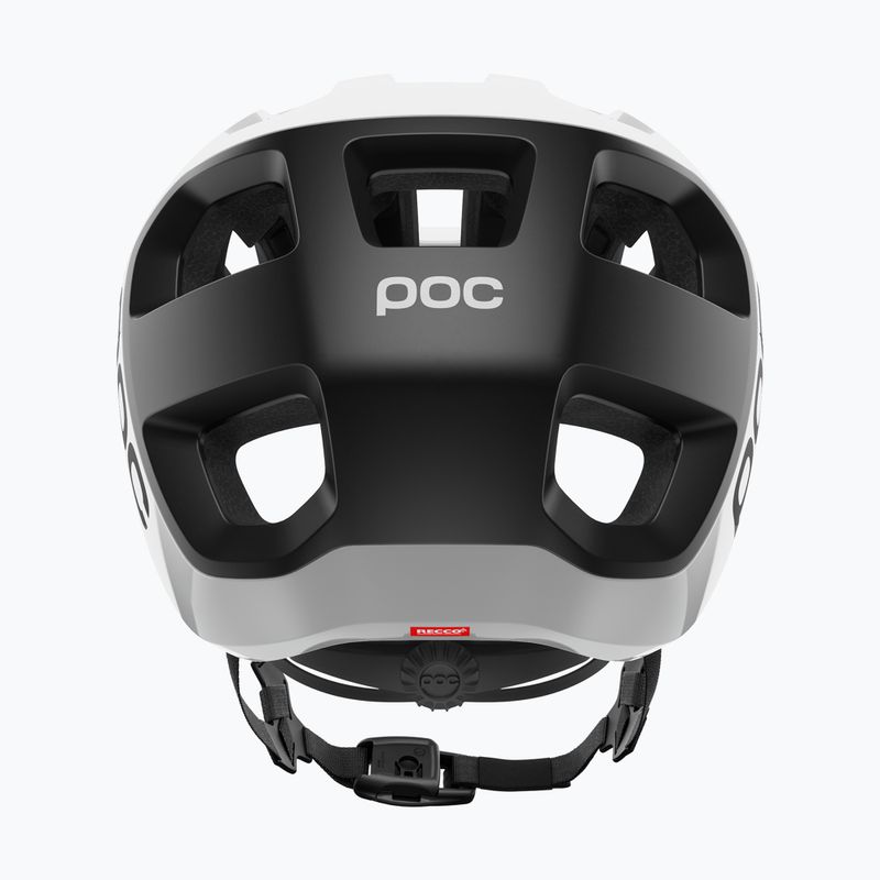 Casco da ciclismo POC Cularis hydrogen white/uranium black matt w. logo 4