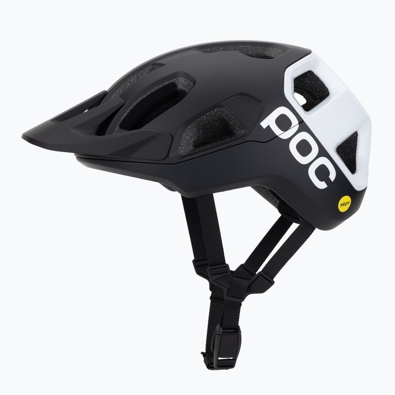 Casco da ciclismo POC Cularis uranium black matt/hydrogen white w. logo 3