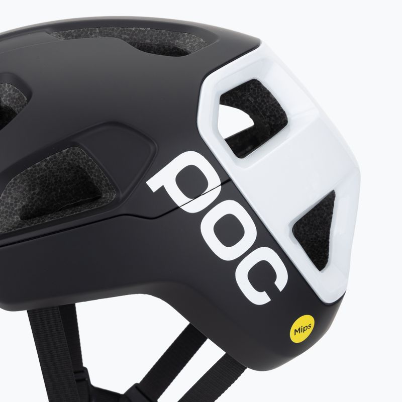 Casco da ciclismo POC Cularis uranium black matt/hydrogen white w. logo 7