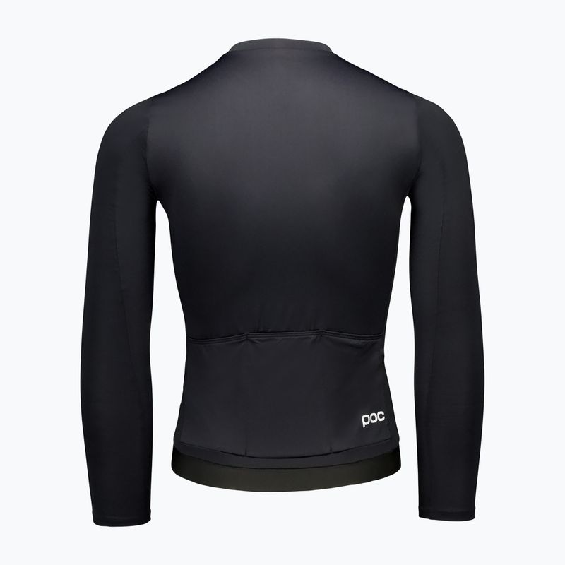 Maglia a maniche lunghe da ciclismo da uomo POC Cadence Jersey uranium black 4