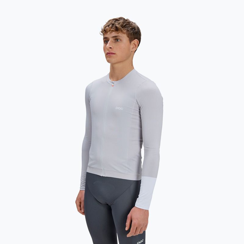 Maglia a maniche lunghe da ciclismo da uomo POC Cadence Jersey granite grey