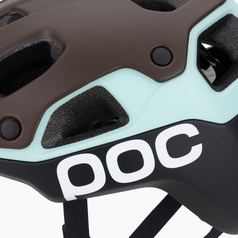 Casco da ciclismo POC Cularis Pure bronzite brown matt/lazurite blue matt 7