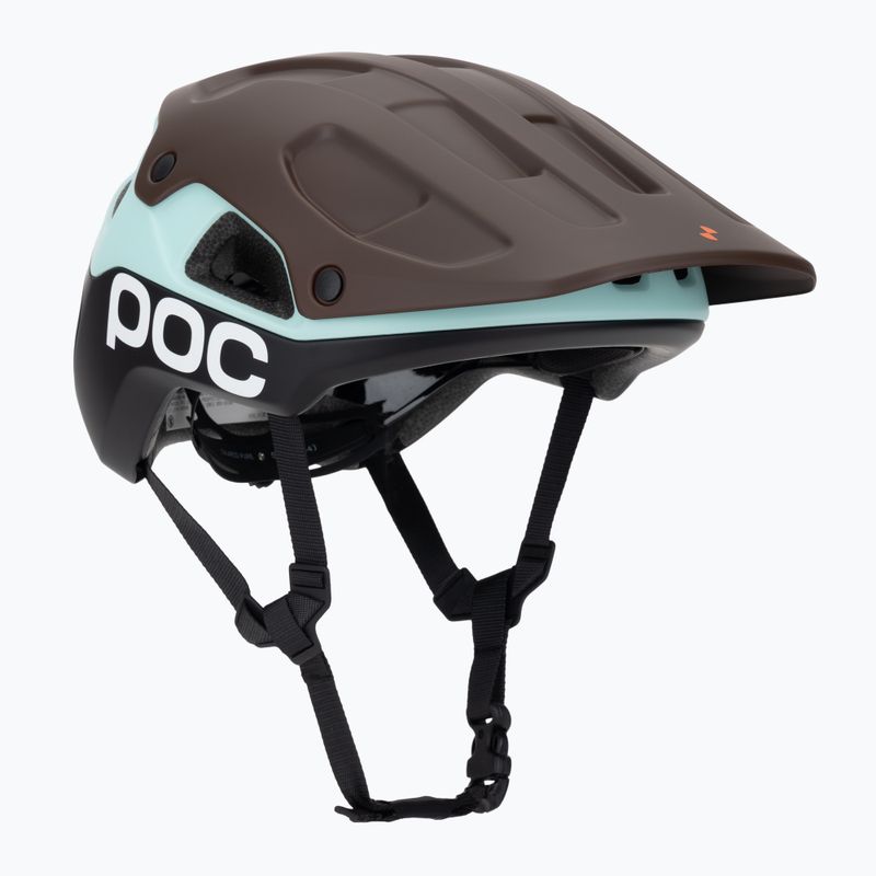 Casco da ciclismo POC Cularis Pure bronzite brown matt/lazurite blue matt 9