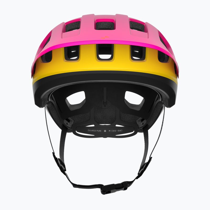 Casco da ciclismo POC Cularis Pure rhos red matt/citrine yellow matt 3