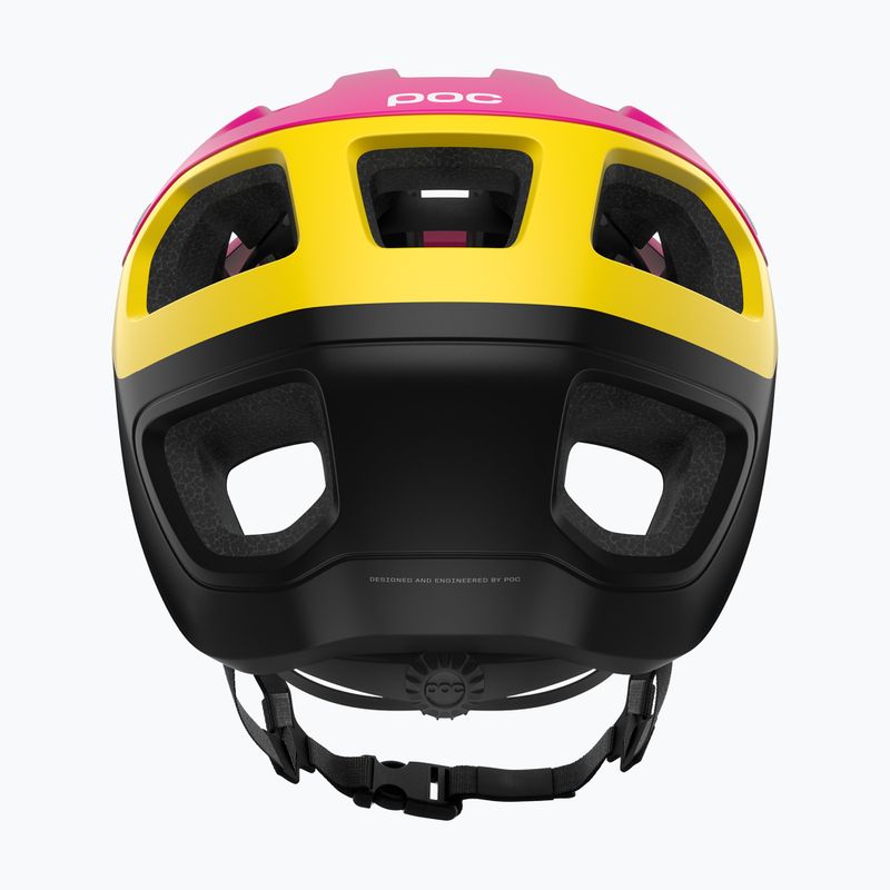 Casco da ciclismo POC Cularis Pure rhos red matt/citrine yellow matt 4