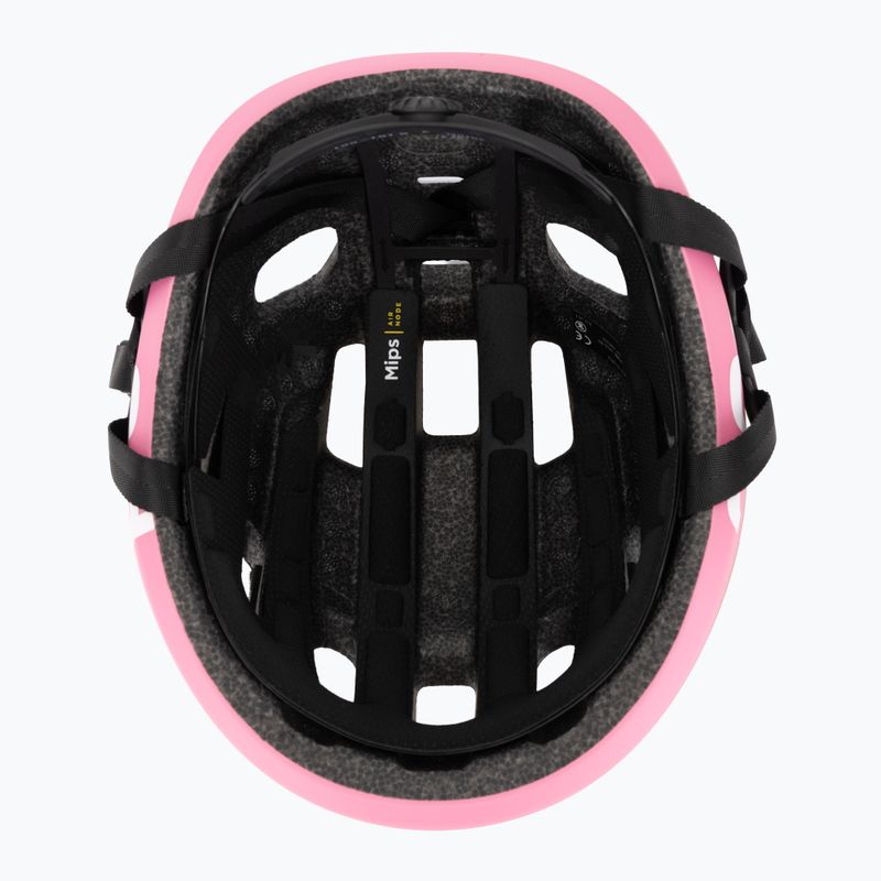 Casco da ciclismo POC Amidal olivine green matt/thulite pink matt 5