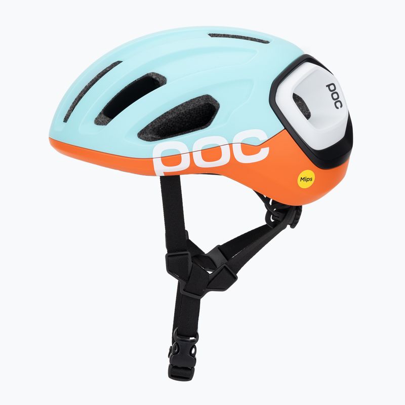 Casco da ciclismo POC Amidal indicolite blue matt/carnelian orange matt 3