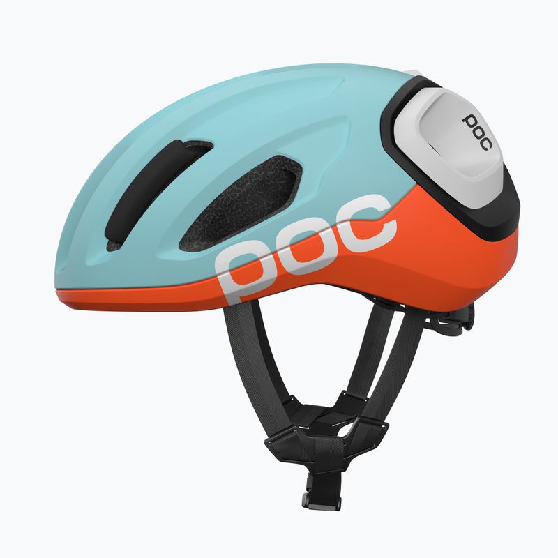 Casco da ciclismo POC Amidal indicolite blue matt/carnelian orange matt 2