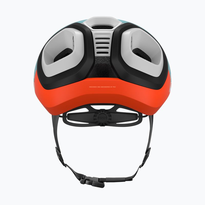 Casco da ciclismo POC Amidal indicolite blue matt/carnelian orange matt 4