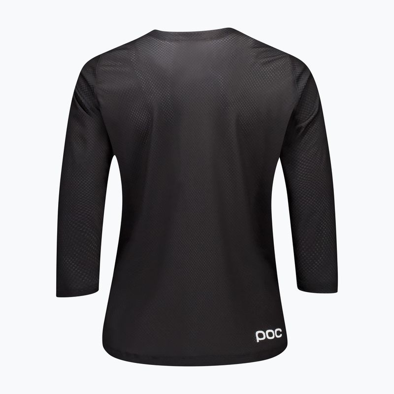 Maglietta da ciclismo da donna POC Motion Air Jersey 3/4 uranium black 4