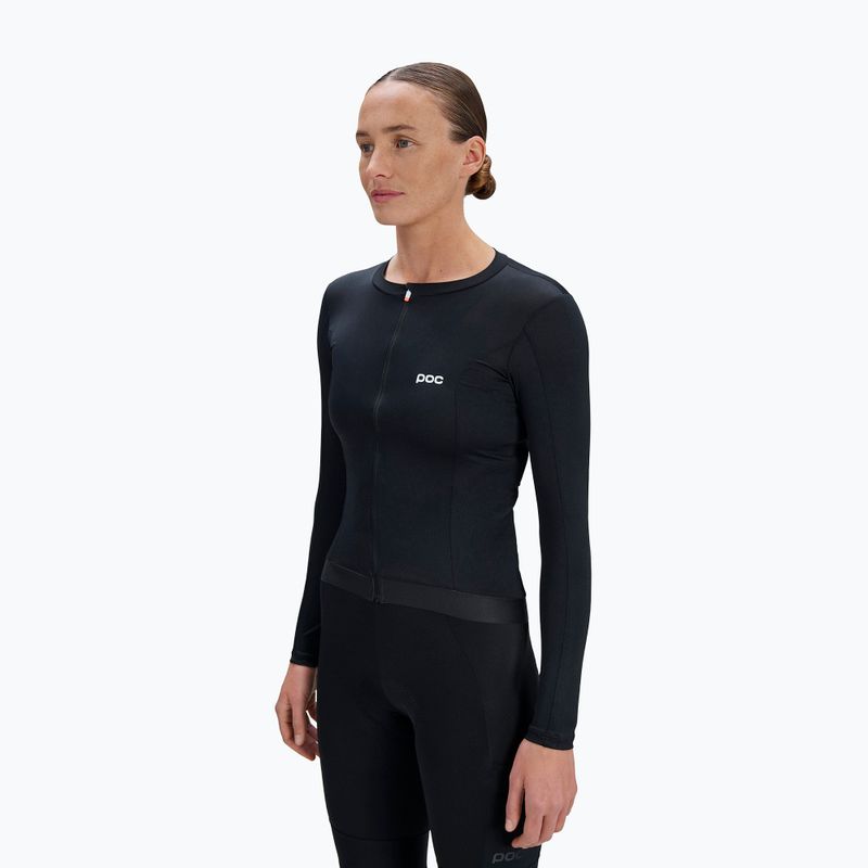 Maglia a maniche lunghe da ciclismo da uomo POC Cadence Jersey uranium black