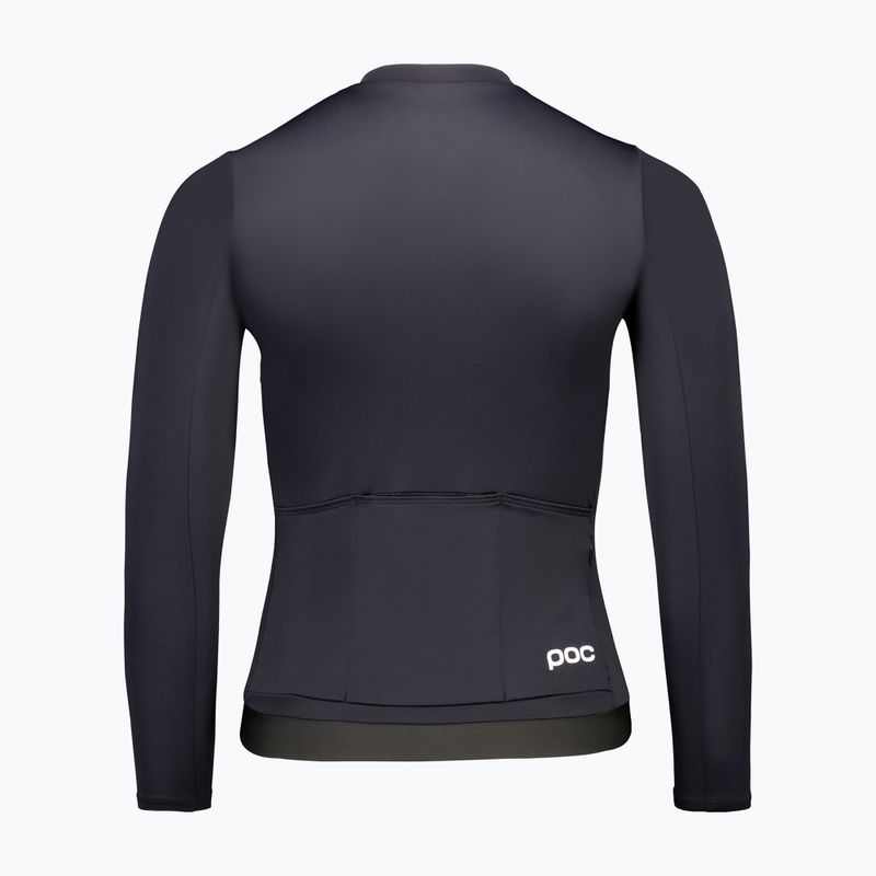 Maglia a maniche lunghe da ciclismo da uomo POC Cadence Jersey uranium black 4
