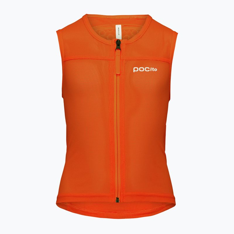 Gilet protettivo per bambini POC Pocito VPD Air Vest Jr fluorescent orange