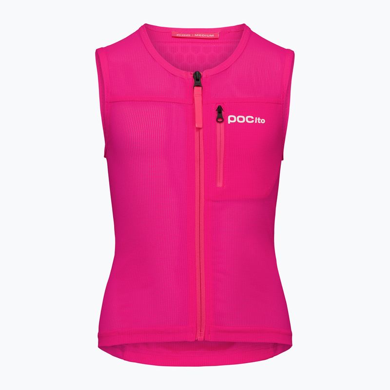 Gilet protettivo per bambini POC Pocito VPD Air Vest Jr fluorescent pink