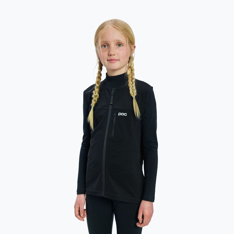 Gilet protettivo per bambini POC VPD Air Vest Jr uranium black 3