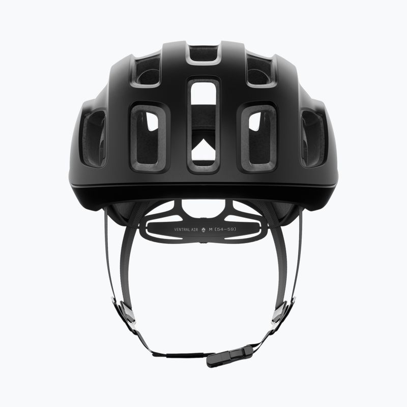 POC Ventral Air MIPS casco da bicicletta nero uranio opaco/arancio fluorescente opaco 3
