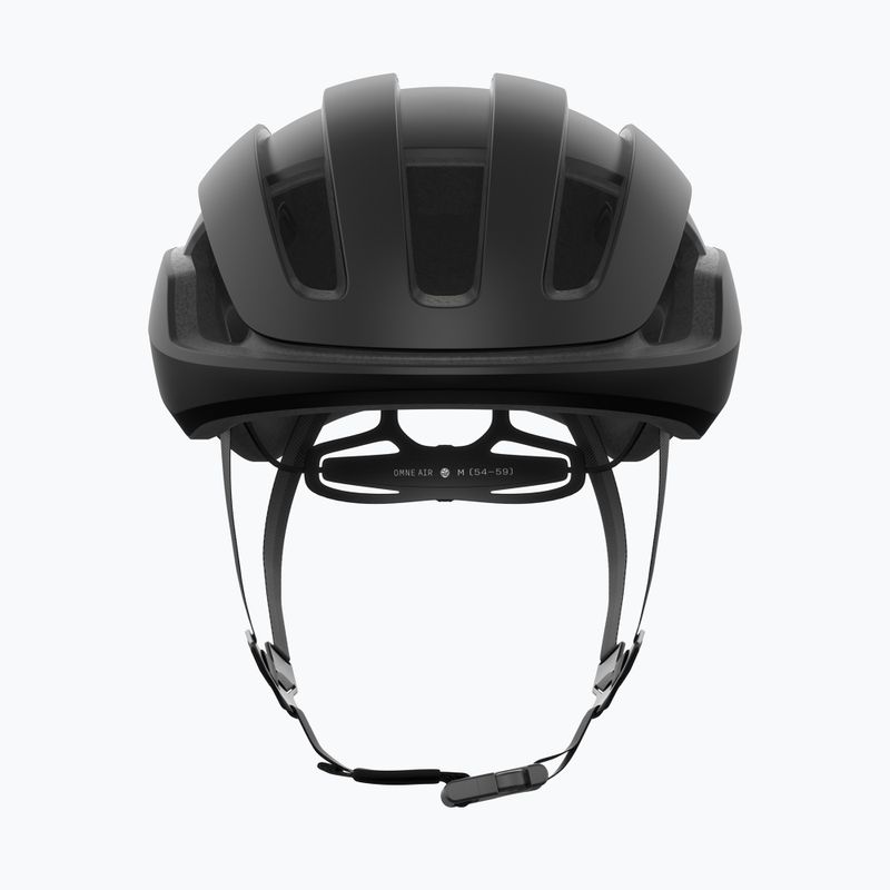 Casco da bici POC Omne Air MIPS nero uranio opaco/arancio fluorescente opaco 3