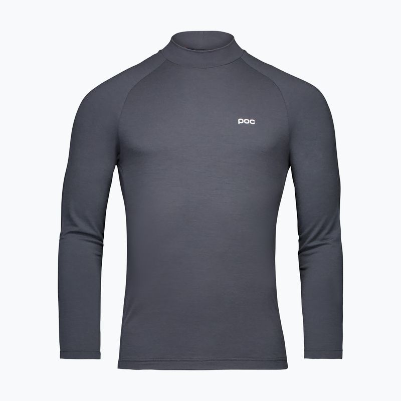 Maglia termica da uomo POC Layer Merino Mock Neck Jersey sylvanite grey 4