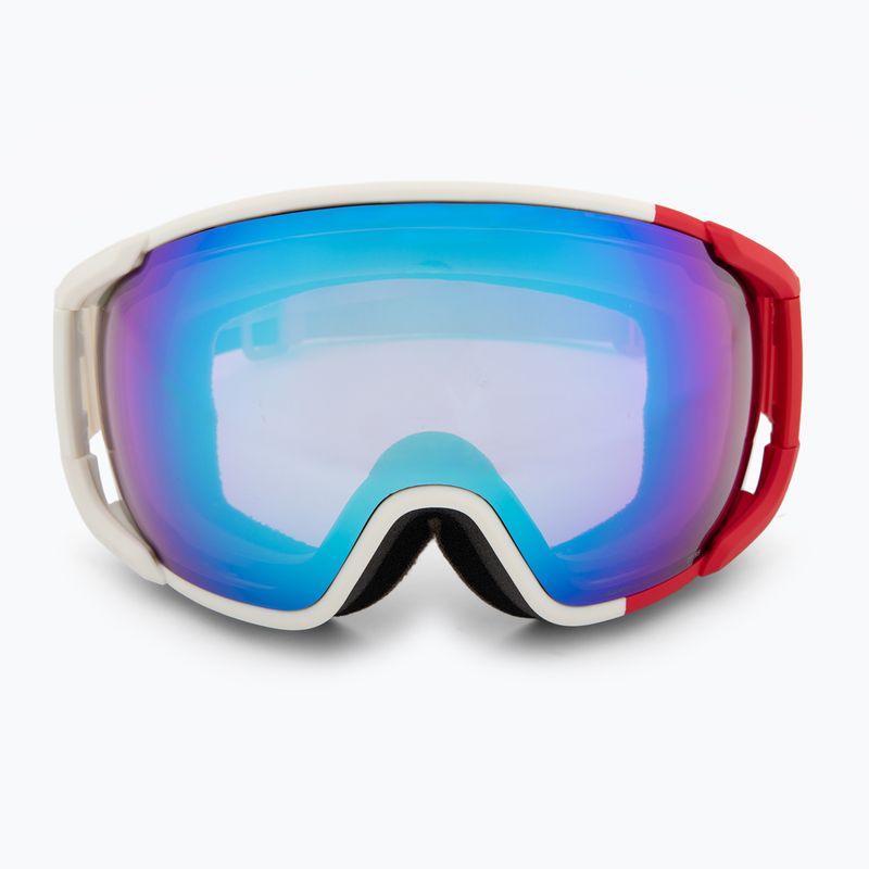 Maschera da sci POC Zonula red/white/partly sunny blue 3