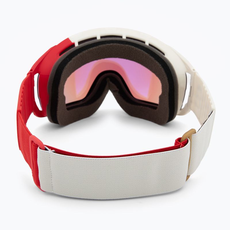 Maschera da sci POC Zonula red/white/partly sunny blue 4