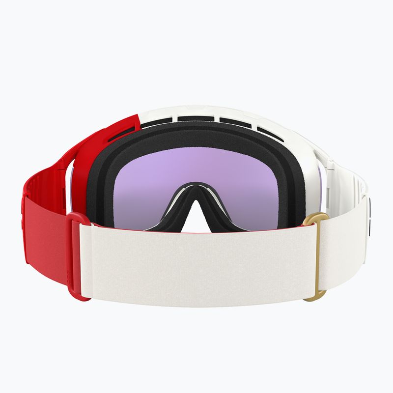 Maschera da sci POC Zonula red/white/partly sunny blue 9