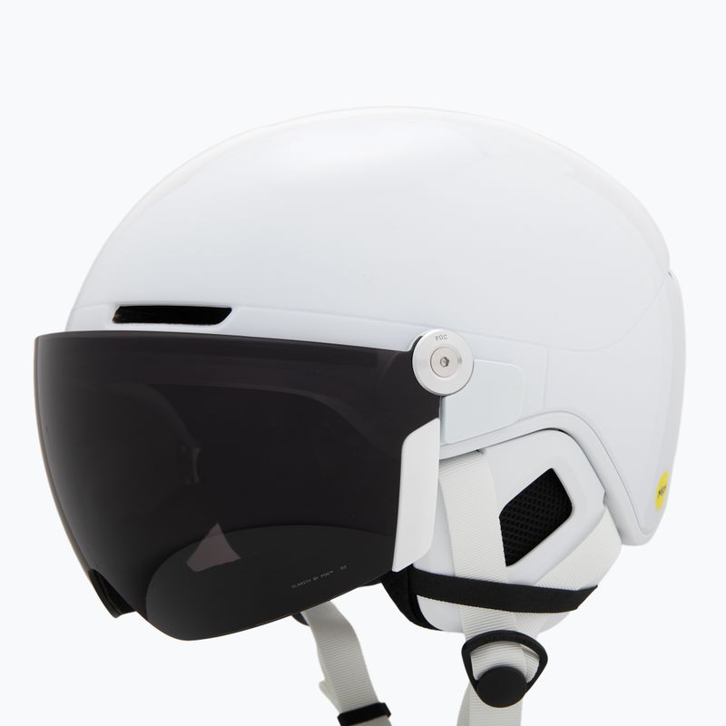 Casco da sci POC Obex Visor hydrogen white matt/clarity universal/sunny/grey 8