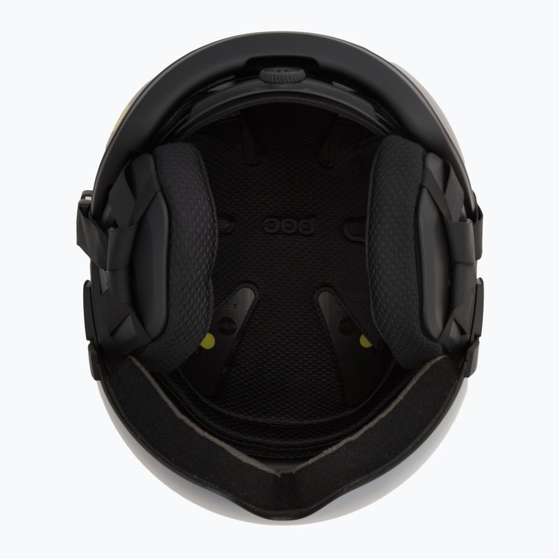 Casco da sci POC Obex Visor uranium black matte/clarity U/partly sunny/silver 6