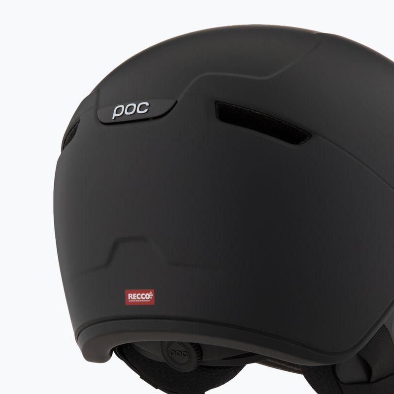 Casco da sci POC Obex Visor uranium black matte/clarity U/partly sunny/silver 8