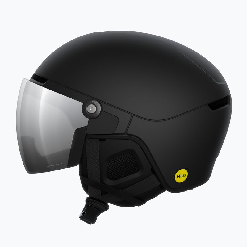 Casco da sci POC Obex Visor uranium black matte/clarity U/partly sunny/silver 2