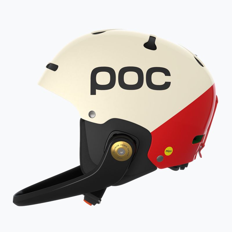 Casco da sci POC Artic SL MIPS red/white 2