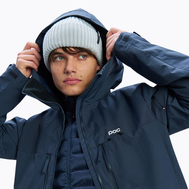 Cappotto invernale da uomo POC Race Mentor Coat apatite navy 7
