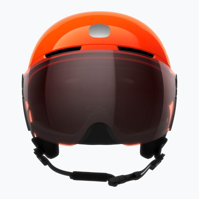 Casco da sci per bambini POC POCito Obex Visor S2 Jr fluorescent orange 3