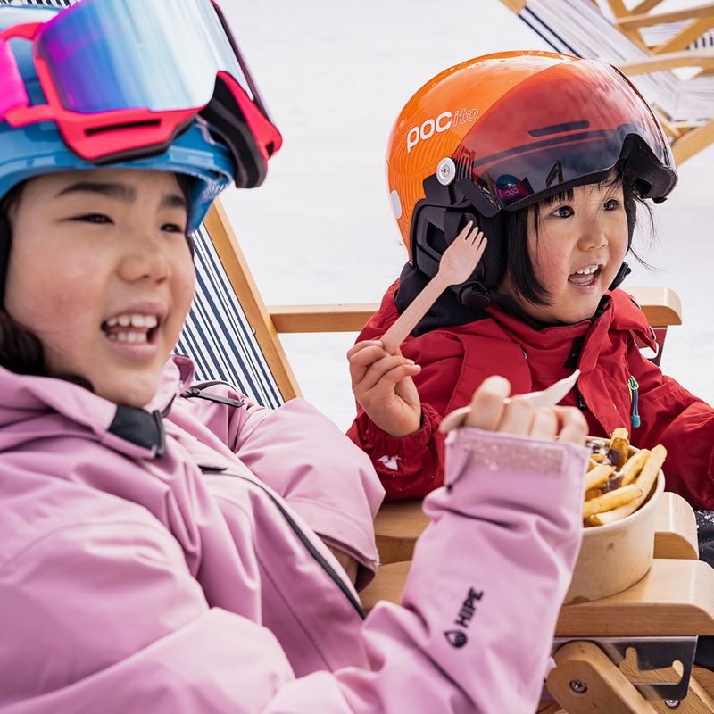 Casco da sci per bambini POC POCito Obex Visor S2 Jr fluorescent orange 11