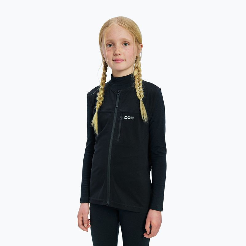 Felpa termica bambini POC Layer Merino Mock Neck Jersey Jr uranium black 4