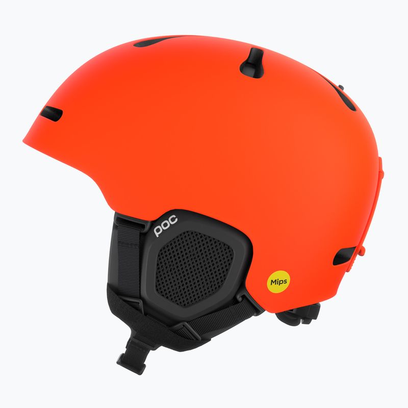 Casco da sci POC Fornix MIPS fluorescent orange matt 2