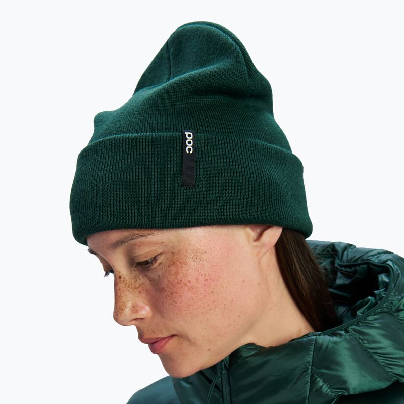 Berretto invernale POC Beanie Flat pargasite green 2